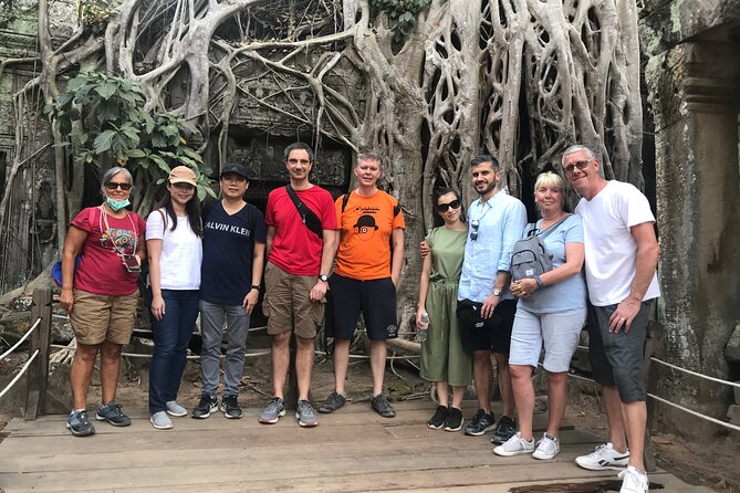 1-Day private Angkor Temple Tour by Tuk Tuk from Siem Reap - Angkor Wat from the quieter eastern approach