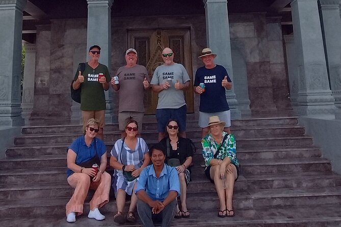 10 Stop Phnom Penh Tour by Tuk-Tuk, includes S21 & Killing Fields - Wat Phnom explains the city’s name