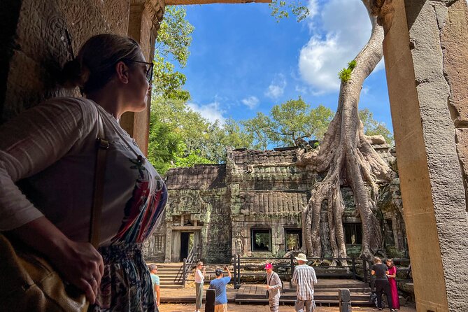 2-Day Angkor Wat and Banteay Srei with Countryside Exploration - Ta Prohm delivers the famous tree-covered ruins