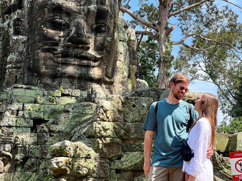 2-Day Angkor Wat, Kulen Mountain, Beng Mealea and Tonle Sap - Ta Prohm, where trees share the architecture