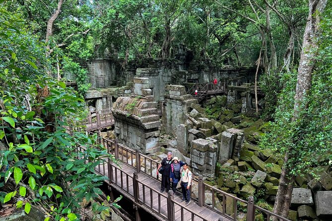 2 Day Angkor Wat Kulen Mountain Beng Mealea Floating Village Tour - Phnom Kulen begins day two with open views