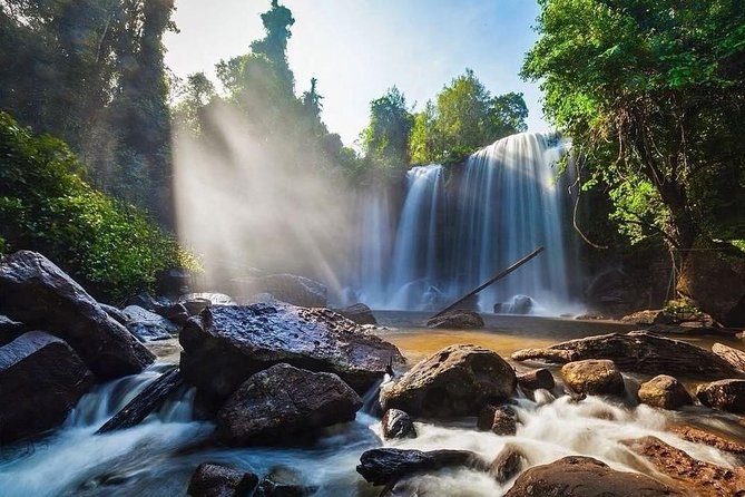 2-Days Private Tour Discovery Angkor Wat , Waterfall and Beng Mealea Temple - Guides, transport, and the private advantage