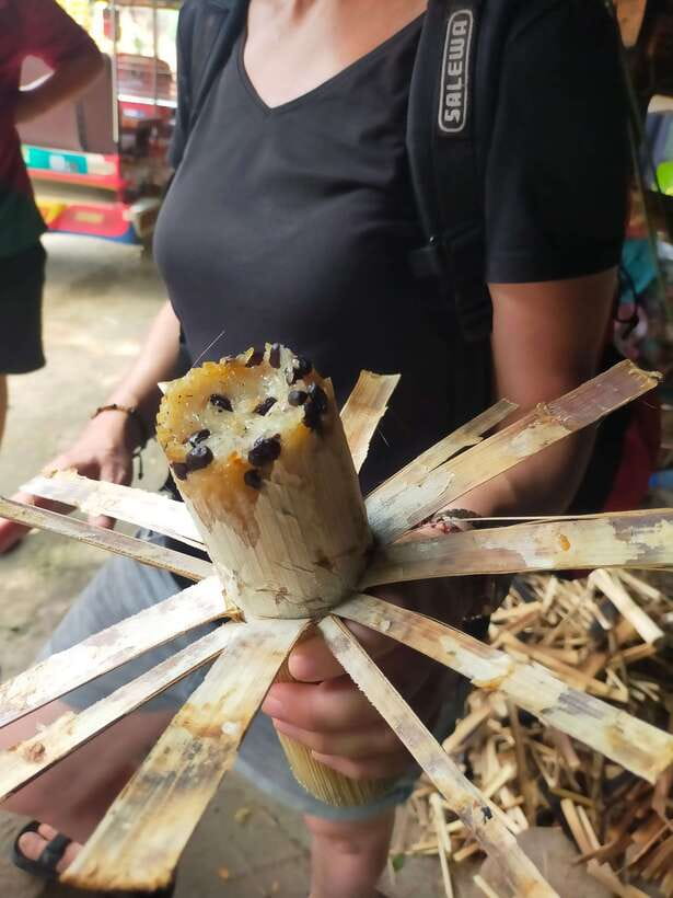 A Day TukTuk Handicrafts Bambootrain Killing&BatCaves,Sunset - Phnom Sampov, the Killing Cave, and the climb