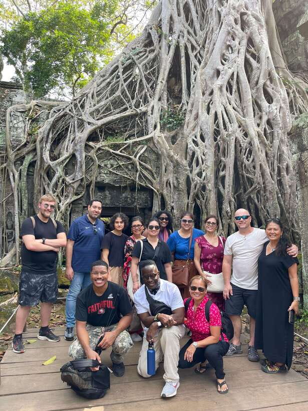 Angkor Highlights and Sunset Tour - Ta Prohm, where trees take over the stones