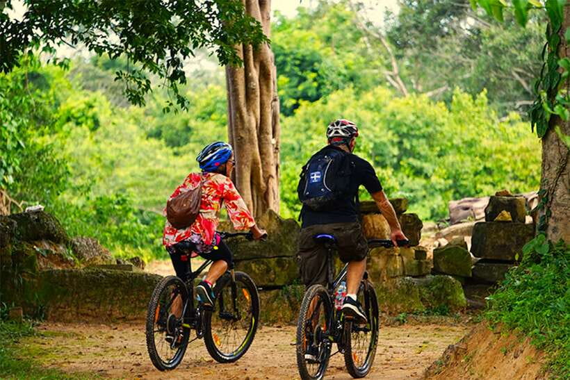 Angkor Jungle Biking Adventure Private Cycling Tour - Ta Nei and the quieter jungle paths