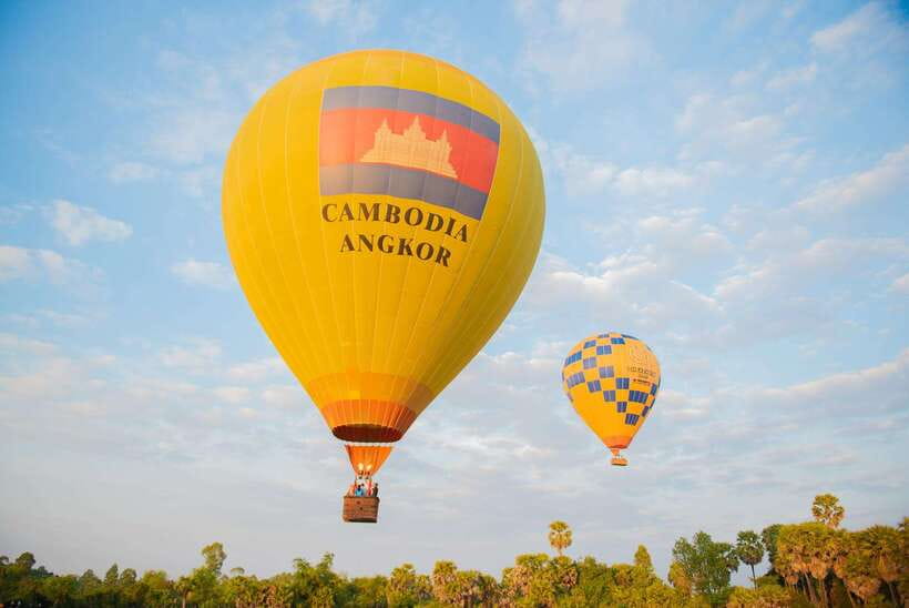 Angkor Stunning Hot Air Balloon - Why this balloon ride is different from a temple tour