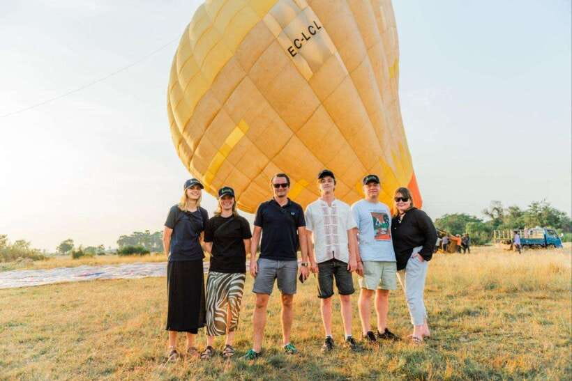 Angkor Stunning Hot Air Balloon - What the 30-minute flight feels like