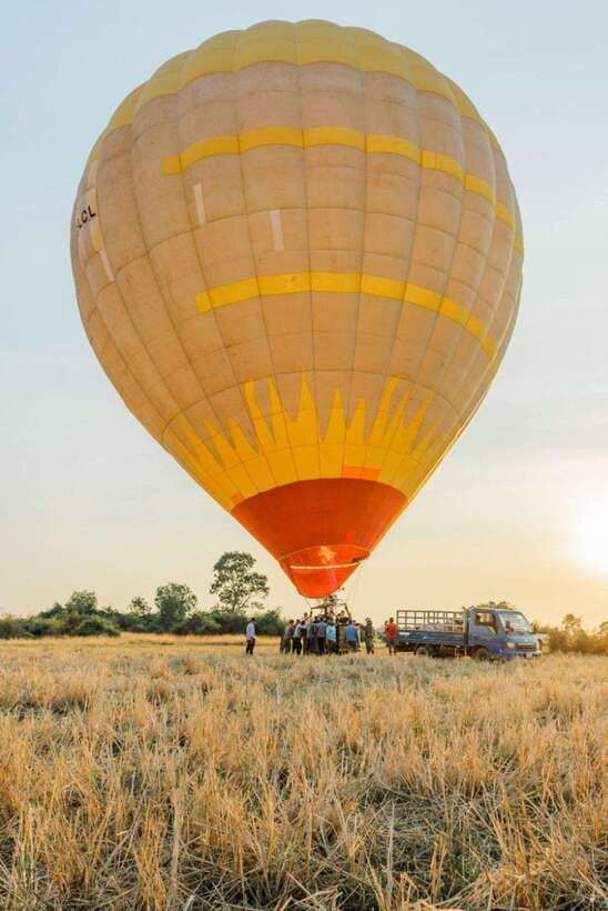 Angkor Stunning Hot Air Balloon - Weather is the biggest practical risk
