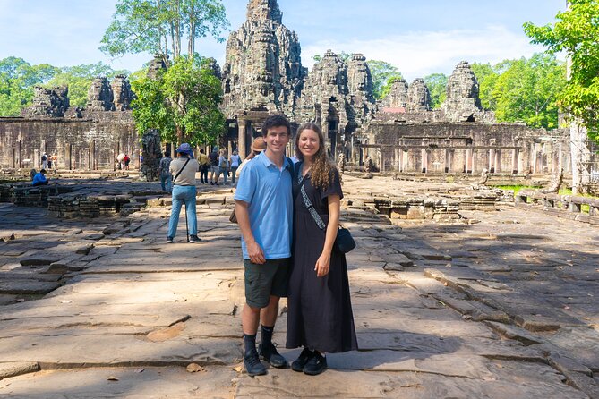 Angkor Sunrise Vespa Tour / Tuk Tuk or Car - Angkor Thom and Bayon’s giant faces