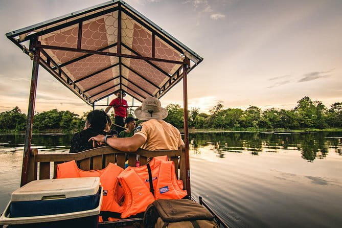 Angkor Sunset & Gondola Ride By Jeep - Red roads, rice paddies, and village life at Tapang