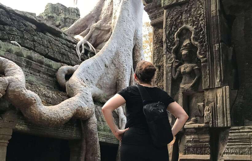 Angkor Wat by Vintage Jeep – Private Tour (Optional Sunrise) - Angkor Thom and the faces of Bayon