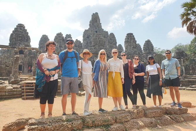Angkor Wat Full Day Tour in Siem Reap Small-Group - Bayon’s smiling faces reward a slower look