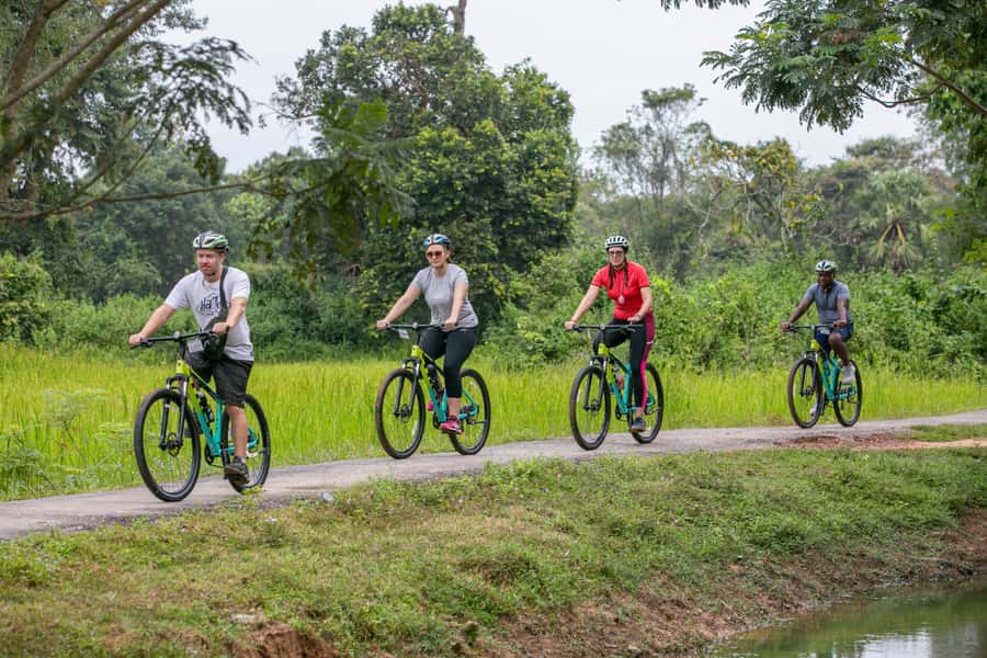 Angkor Wat: Guided Sunrise Bike Tour w/ Breakfast and Lunch - Angkor Thom and the Bayon Temple