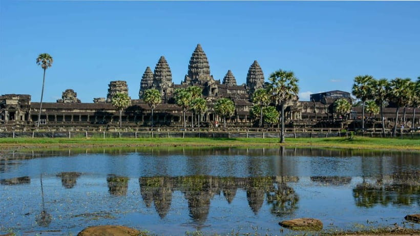 Angkor Wat Guided Sunrise Tour - Entering Angkor Thom through the South Gate