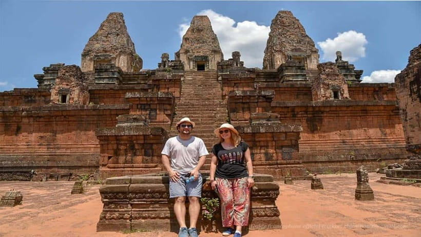 Angkor Wat Guided Sunrise Tour - Bayon and its famous stone faces