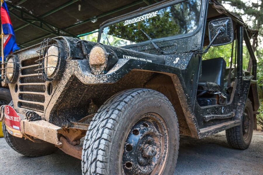 Angkor Wat in a vintage Jeep with driver - jeep rental - Angkor Wat, the grand first landmark