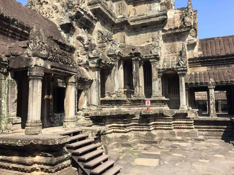 Angkor Wat, Small Circuit Private Tour with Banteay Srei - Ta Keo brings a rougher, more direct temple stop