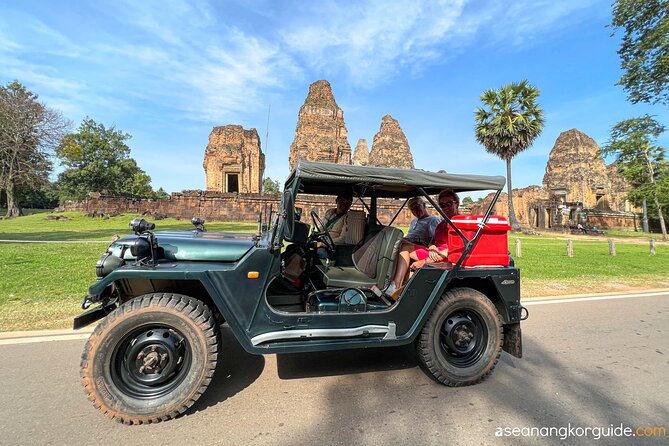 Angkor Wat Sunrise and Market Tour by Jeep - Pre Rup: red brick and a different temple mood