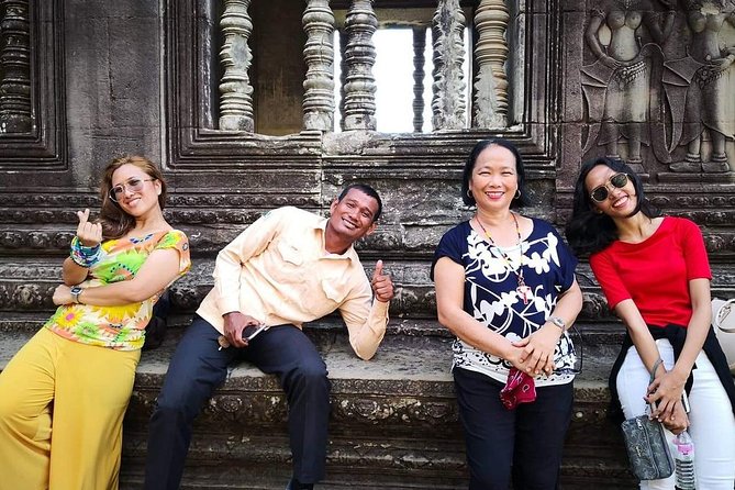 Angkor Wat Sunrise tour with Small - Group and Guide tours - Water, breakfast, and the long morning