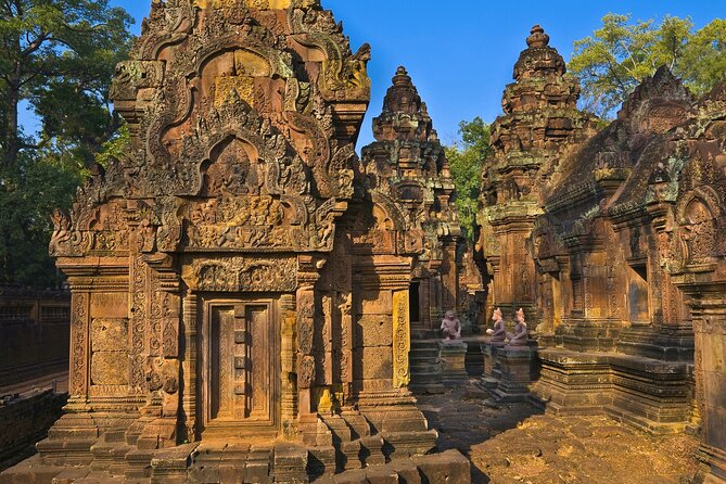 Angkor Wat, Ta Promh, Banteay Srei, Bayon temples Private Tour - Banteay Srei, the small temple with fine carvings