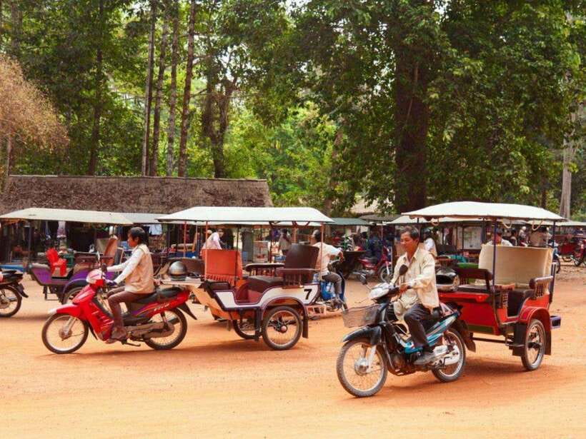 Angkor Wat Tour by Tuk-Tuk with English Speaking Driver - Sunrise at Angkor Wat, with an early start