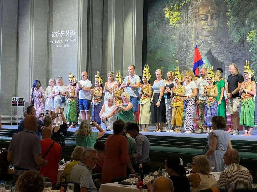 Apsara Performance with Dinner include Pick up & Drop off - The 15-minute tuk-tuk ride from your hotel