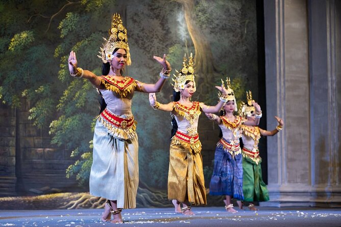 Apsara Theatre Performance include Dinner & hotel pick up - 6:30 pm hotel pickup keeps the evening simple