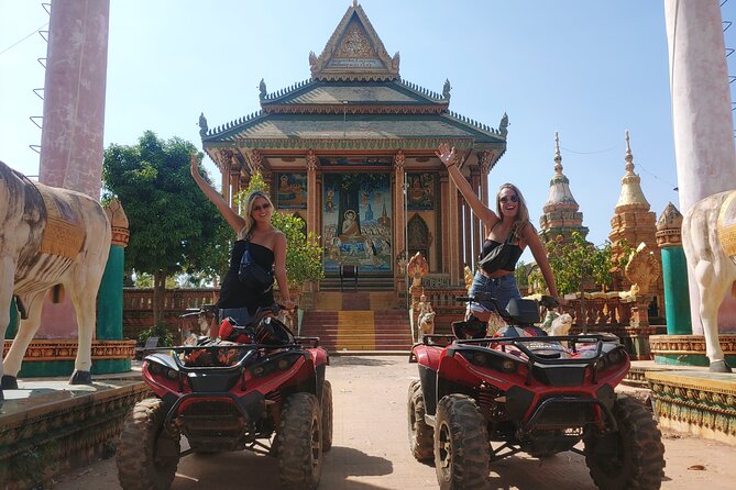 ATV Experience Tour in Siem Reap - Tracks through rice fields and lotus ponds