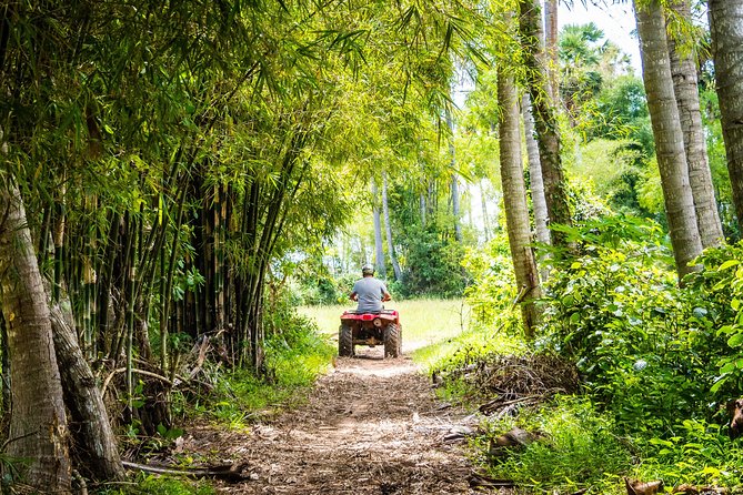ATV Grand Sunset Tour - Getting comfortable on the quad bike