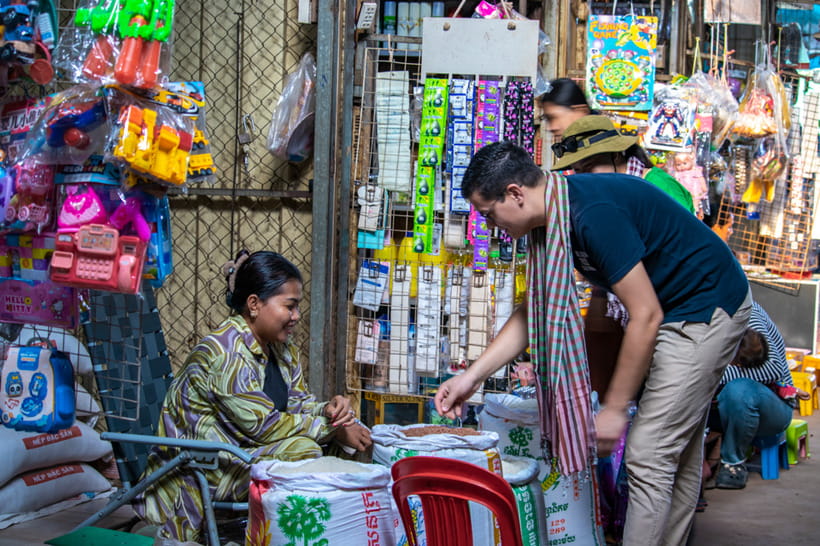 Authentic Siem Reap: Tuk Tuk Countryside and Sunset Tour - At the rice farm and rice wine distillery