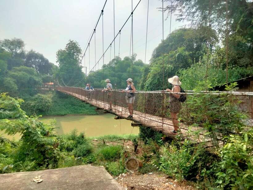 Bamboo Train, Banann Temple, Fruit Bat, Bat Cave, Sunset - Wat Kor and Mrs. Bun Roeung’s ancient house