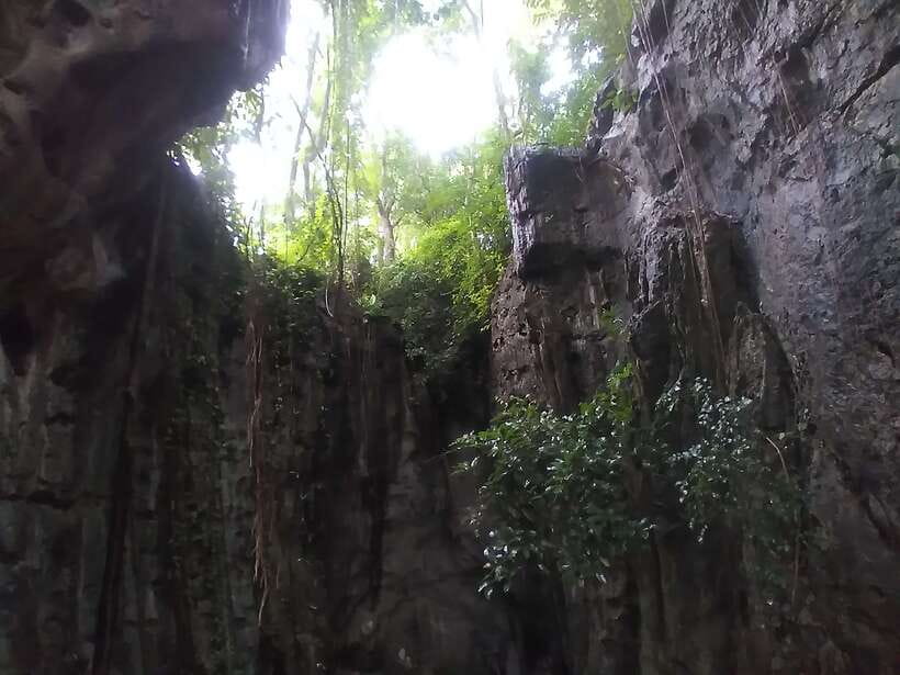 Bamboo train. Phnom Sampove cave. Bat cave and Banan Temple - The Bamboo Train, with one extra cost to remember