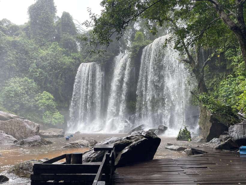 Banteay Srei, Kulen Waterfall & Beng Mealea Exploration - Peng Chruonh, the Amazing Cliff on Kulen Mountain