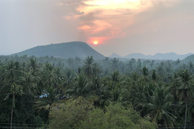 Battambang Private afternoon tour bamboo train bat cave & village - Tuk tuk roads through villages and countryside