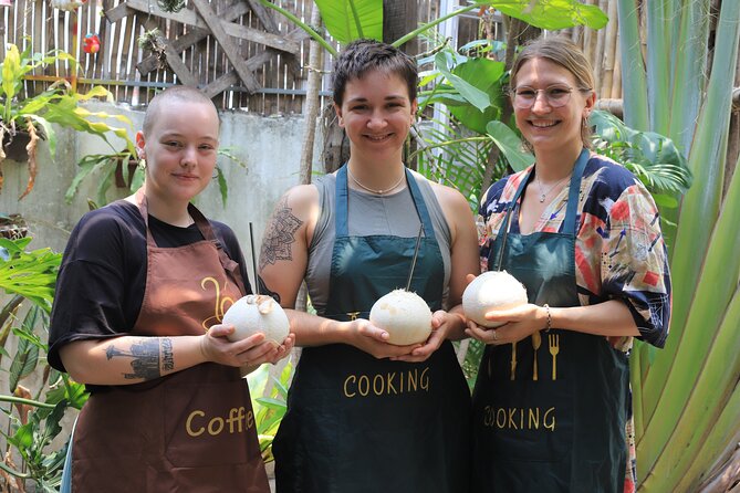 Cooking Class in Phnom Penh - Starting with coconut water at 5:00 p.m.