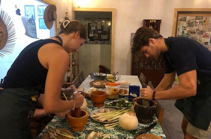 Cooking Class in Phnom Penh - Steaming the prepared dish at 6:45 p.m.