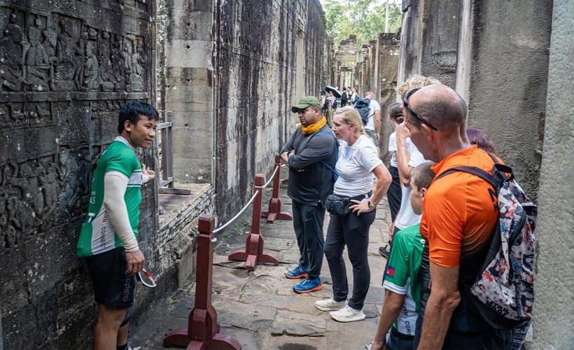 Cycle Angkor Backroad Bike Tour / E-Bike or Tuk Tuk - Ta Prohm Along Forest Trails