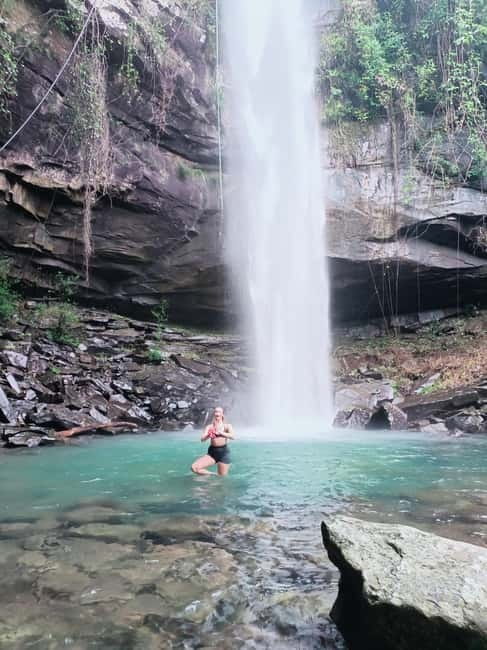 Discover Hidden Waterfall, Jungle Trekking, Swim Incl Snacks - Reaching the waterfall and its cool pools