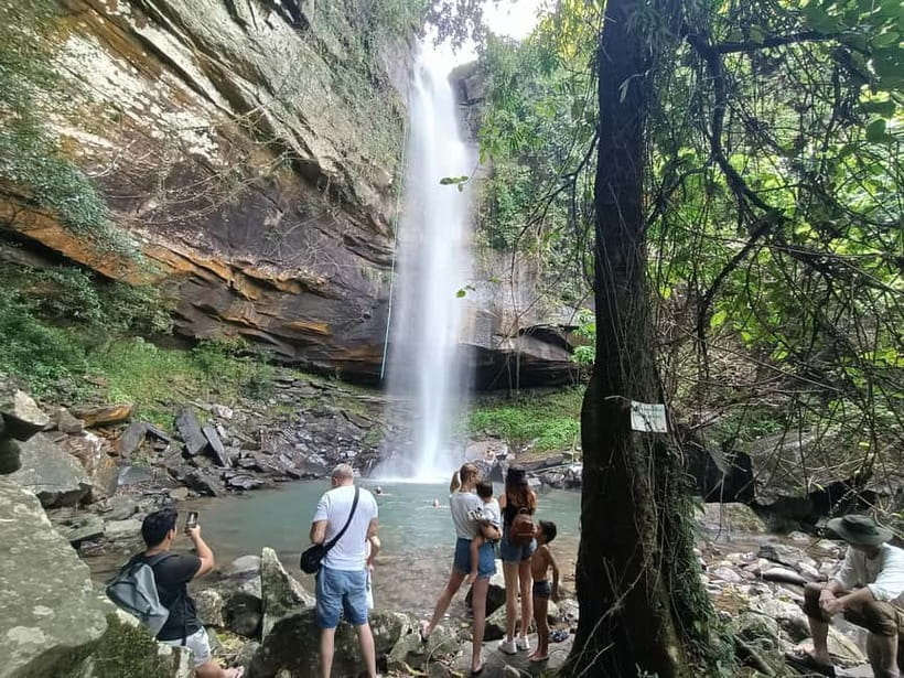 Discover Hidden Waterfall, Jungle Trekking, Swim Incl Snacks - The return walk and tuk-tuk ride
