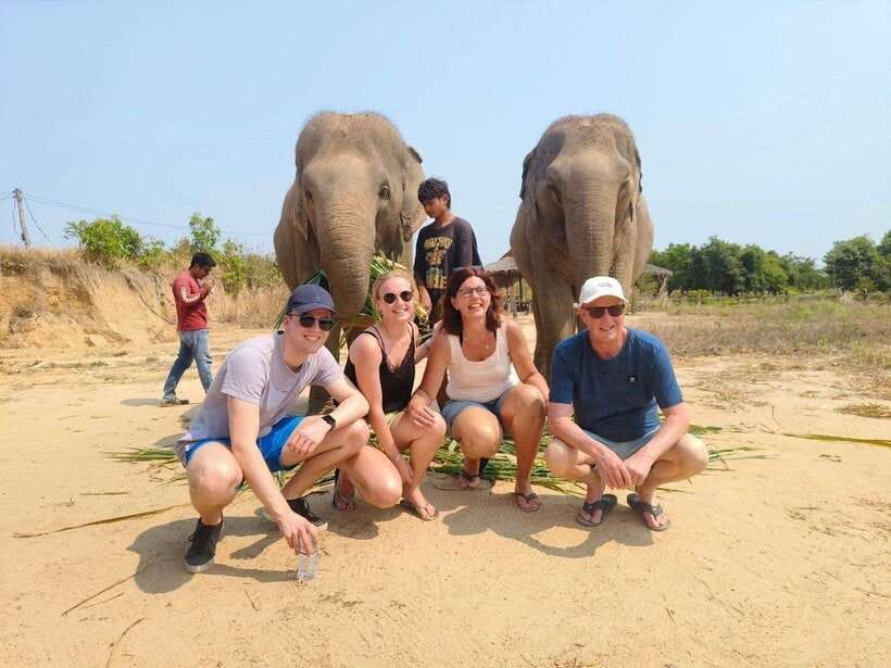 Elephant Sanctuary Cambodia, Pickup and drop off included - The one-hour ride into rural Cambodia