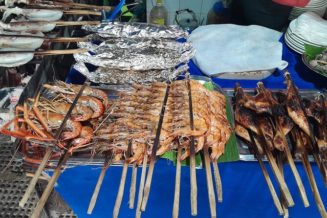 Evening Cambodian Food Tour - Street sellers and small bites at Russian Market