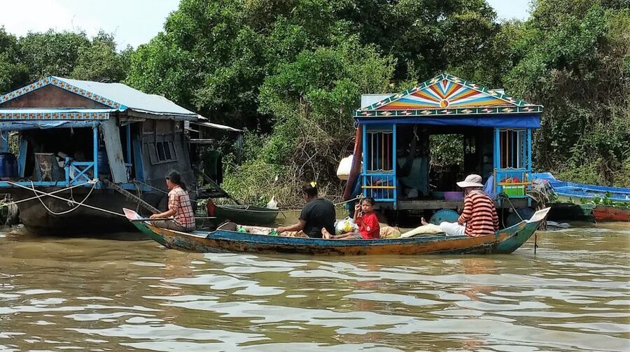 Floating Village-Mangroves Forest Tonle Sap Lake Boat Tour - Lunch and the afternoon road circuit