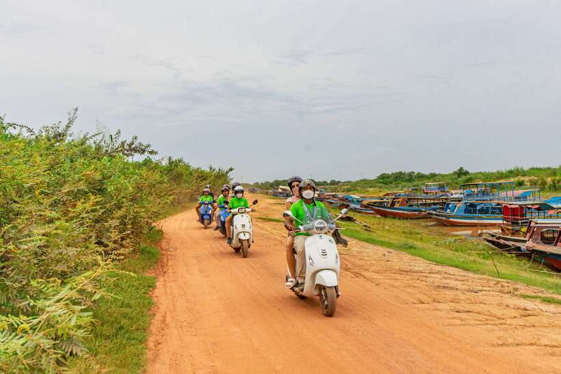 Floating Village Sunset boat Vespa Tour / Tuk Tuk Available - Is $55 good value?