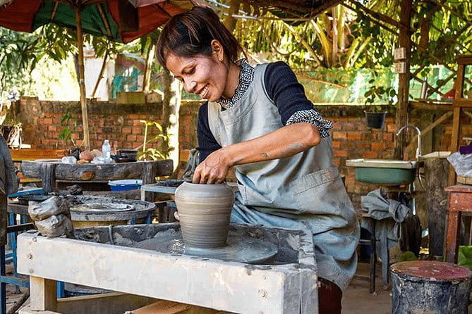 FREE Siem Reap Market & Local Temple Tour - Wat Preah Ang Sang Tuk and its living religious role