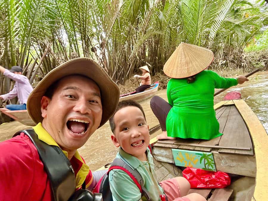 From HCM: Mekong Delta Floating Market 3days exit Phnom Penh - Day 1: My Tho, Ben Tre, and the river villages