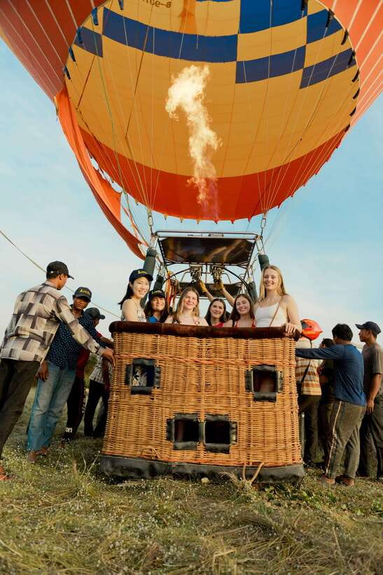 From Krong Siem Reap: Angkor Hot Air Balloon Ride w/ Pickup - What the $175 price really buys you