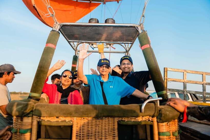 From Krong Siem Reap: Angkor Hot Air Balloon Ride w/ Pickup - The pickup from Krong Siem Reap