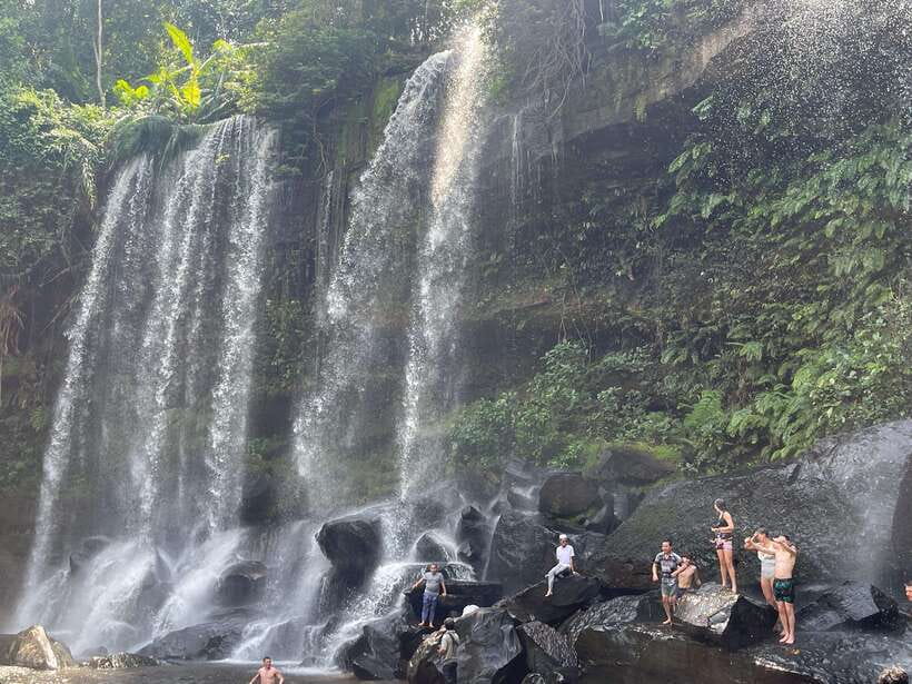 From Siem Reap: Banteay Srei and Kulen Waterfall Guided Tour - Phnom Kulen’s two waterfalls