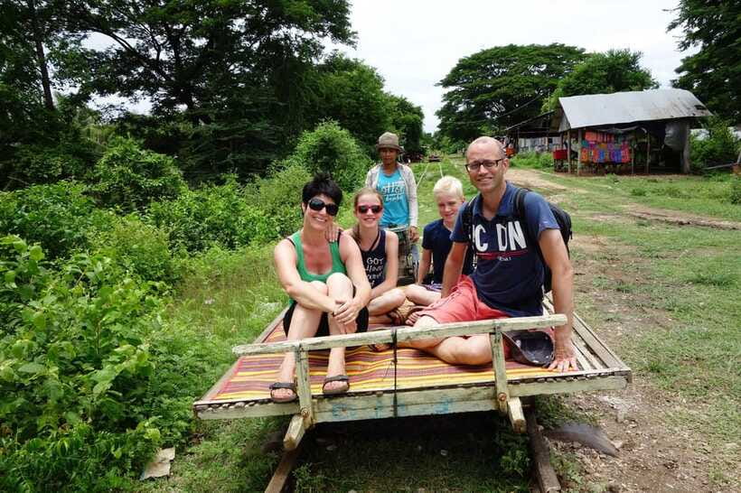 From Siem Reap: Battambang Day Trip Bamboo Train, Bats Cave - What the guide adds to the experience
