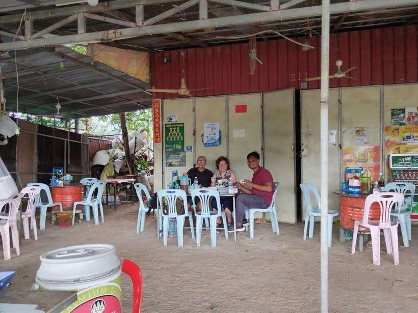 From Siem Reap: Battambang Day Trip Return or to Phnom Penh - Crossing the hanging bridge and pausing at the Peace Gallery